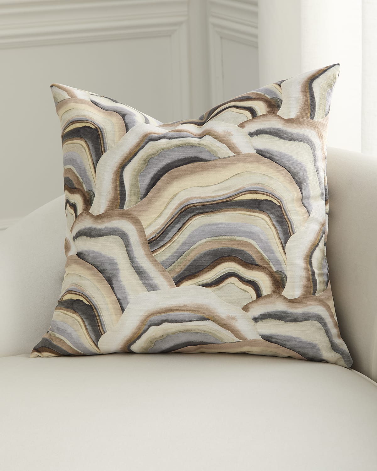 D.v. Kap Home Verve Decorative Pillow, 24" Square In Desert