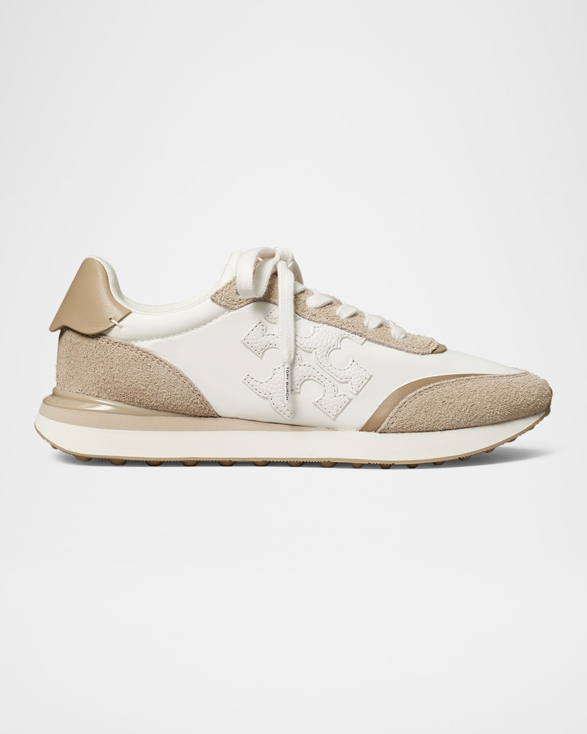 Tory Burch Destiny Trainer In White  Purity  Avola
