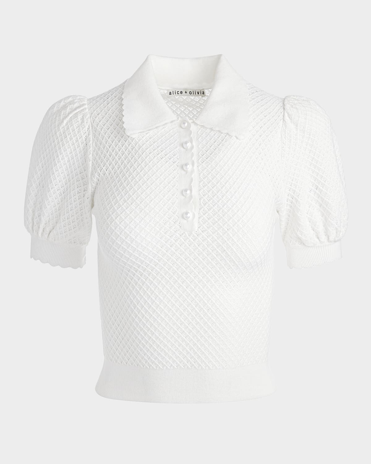 Ramona Pointelle Polo