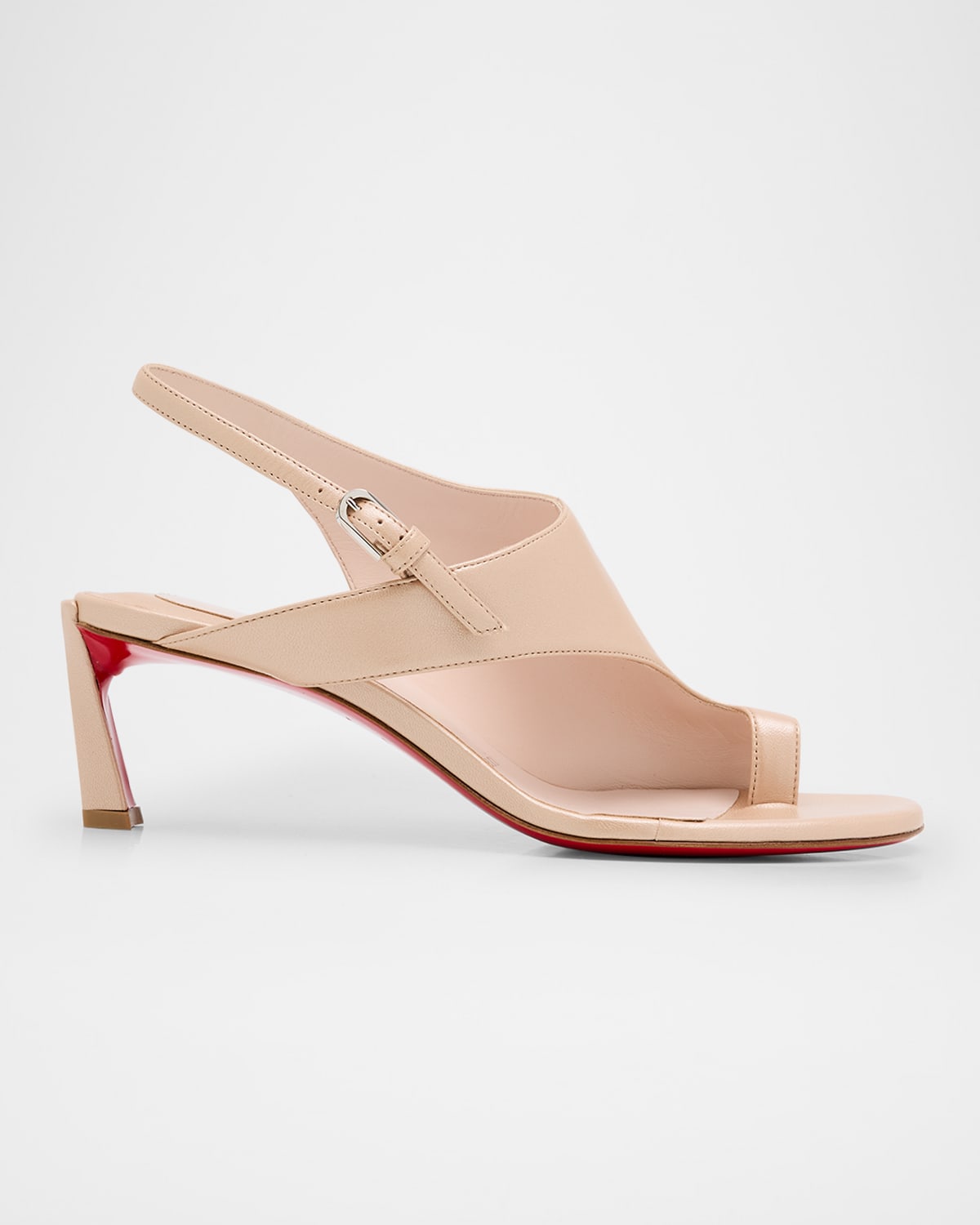 Viva Condora Asymmetrical Red Sole Sandals