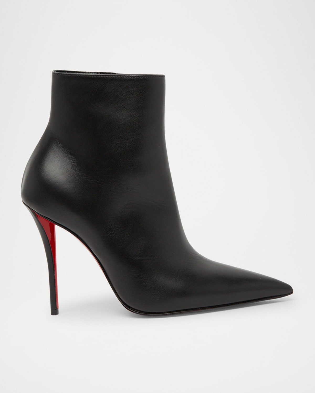 Christian Louboutin Miss Z Leather Red Sole Booties