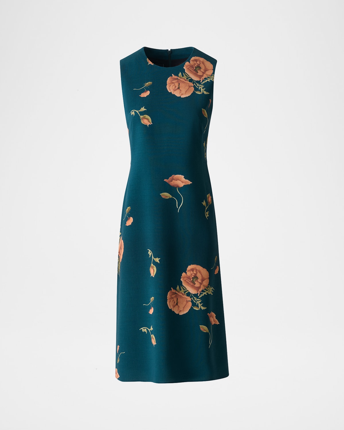 Anemone Double Face Cashmere-Blend Dress
