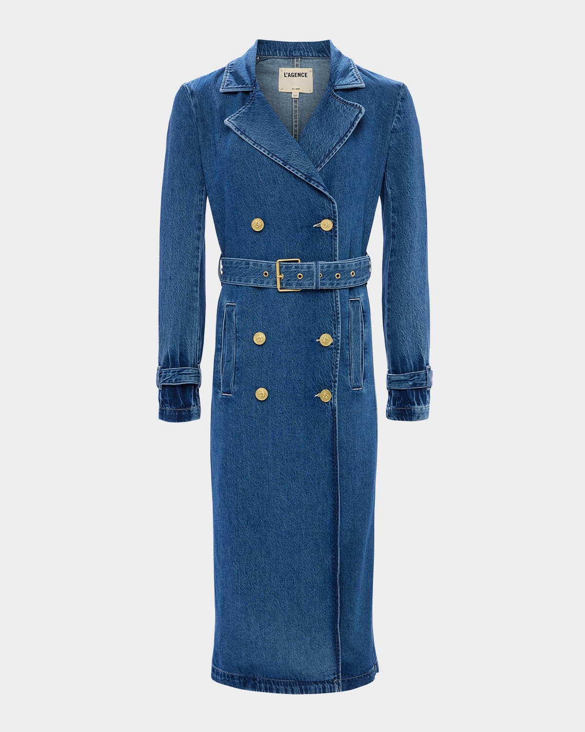 Bradley Denim Trench Coat
