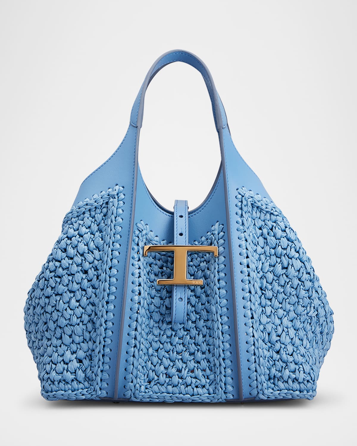 Tod's Mini Crochet Shopping Tote Bag