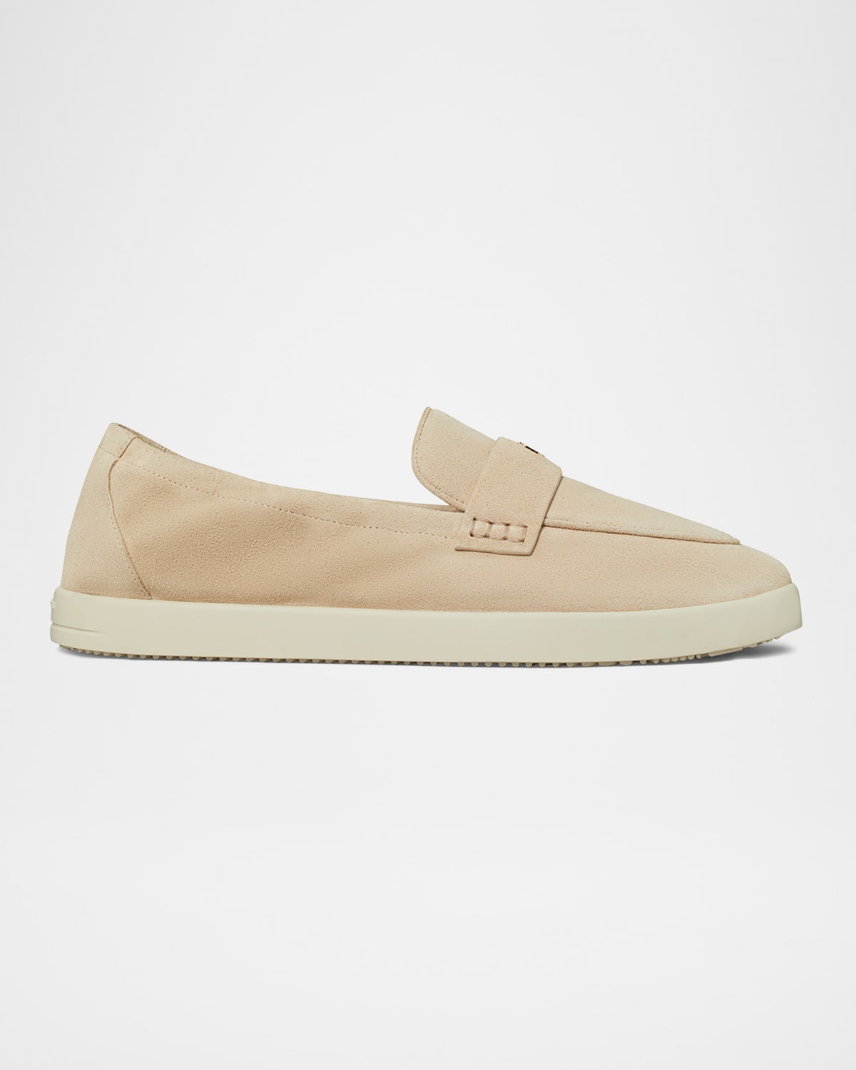 Tory Burch Slip-on Shoes With Suede Upper And Rubber Sole In