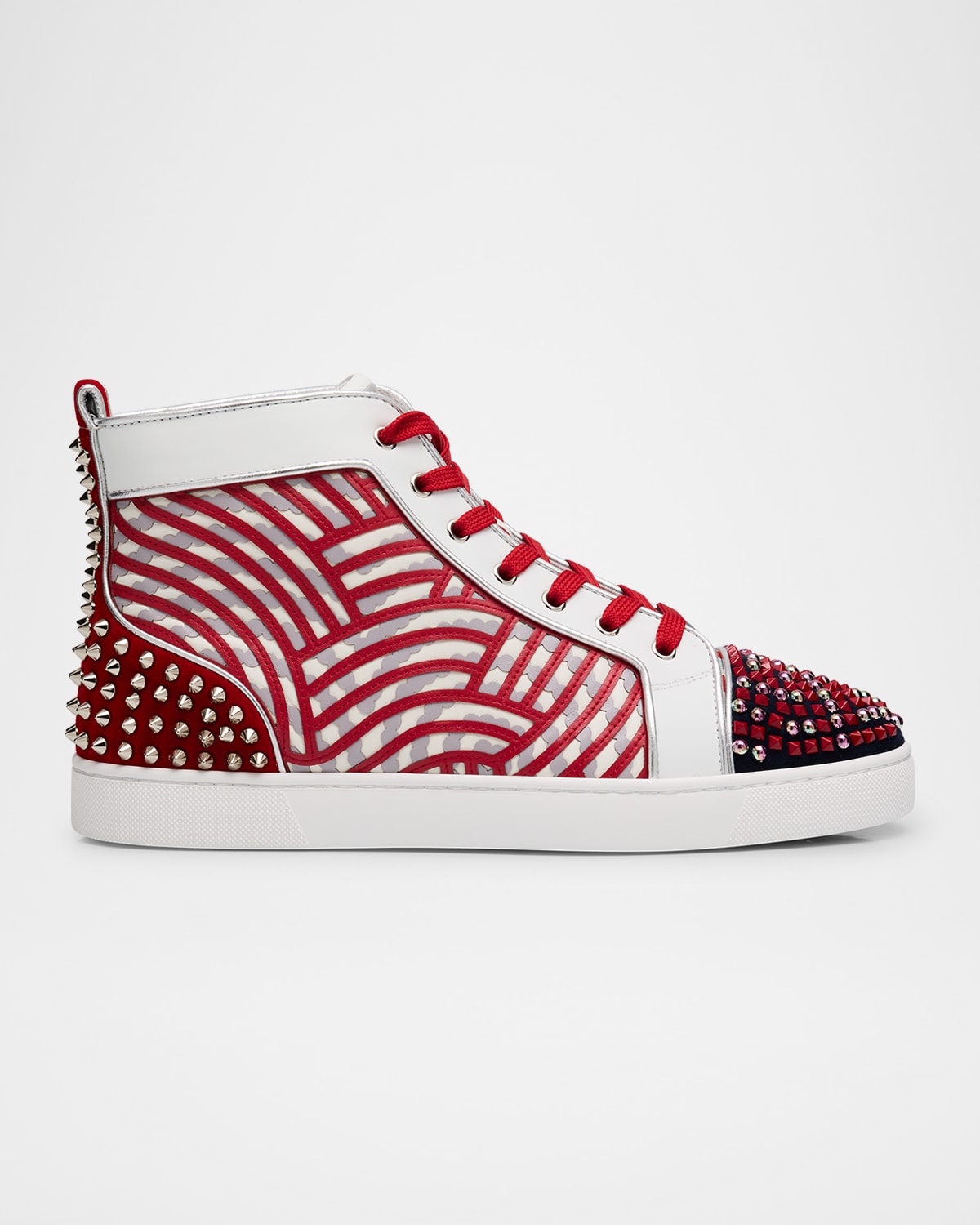 Men's Louis No Limit Gaagal High-Top Leather Sneakers