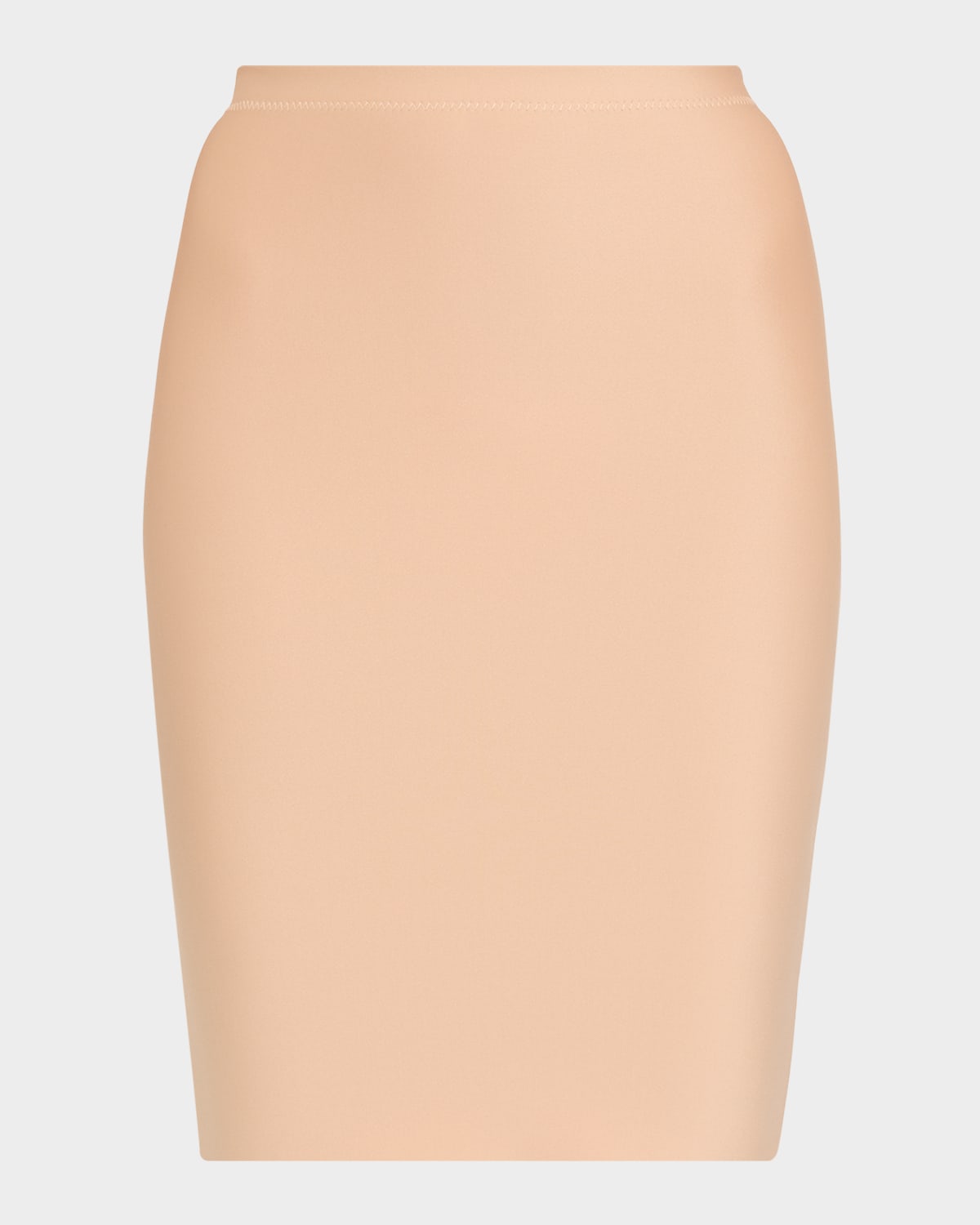 Commando Classic Layered Stretch Mini Skirt In Neutrals