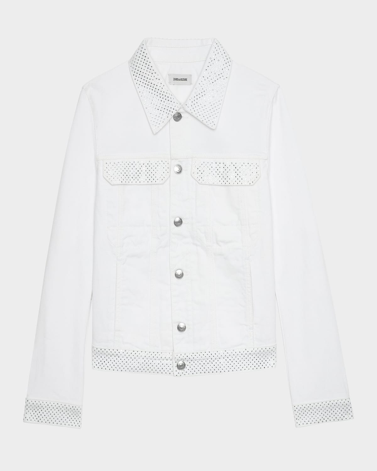 Kioky Embellished Denim Jacket