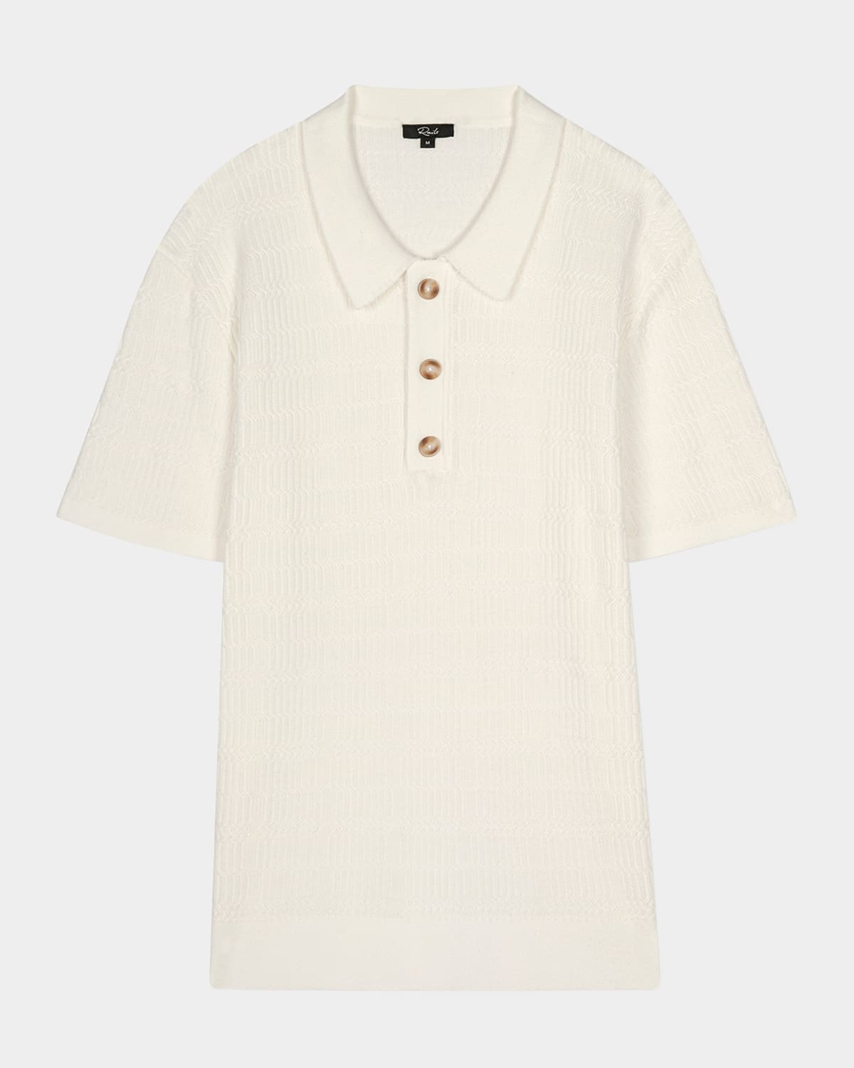 Men's Nathan Textured Polo Shirt
