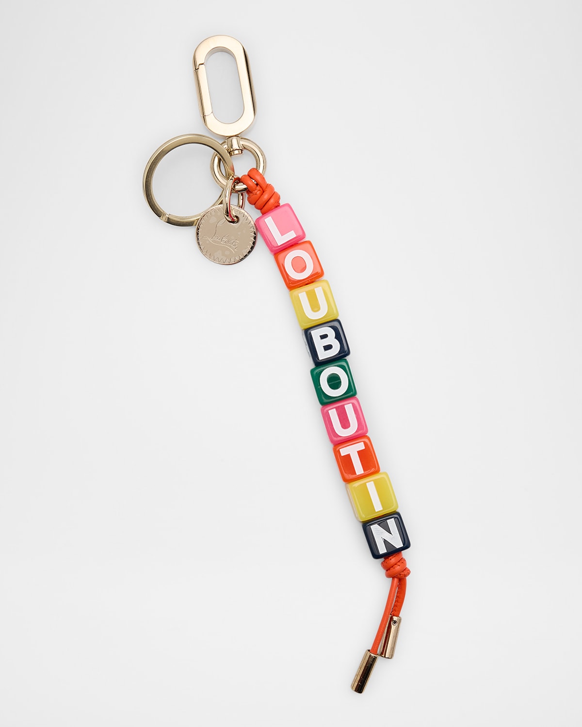 Logo Beaded Keyring
