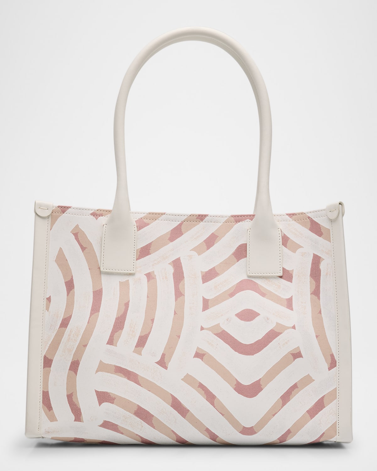 Christian Louboutin Nastroloubi Toile Enduit Gaagal Small Tote Bag In Canvas