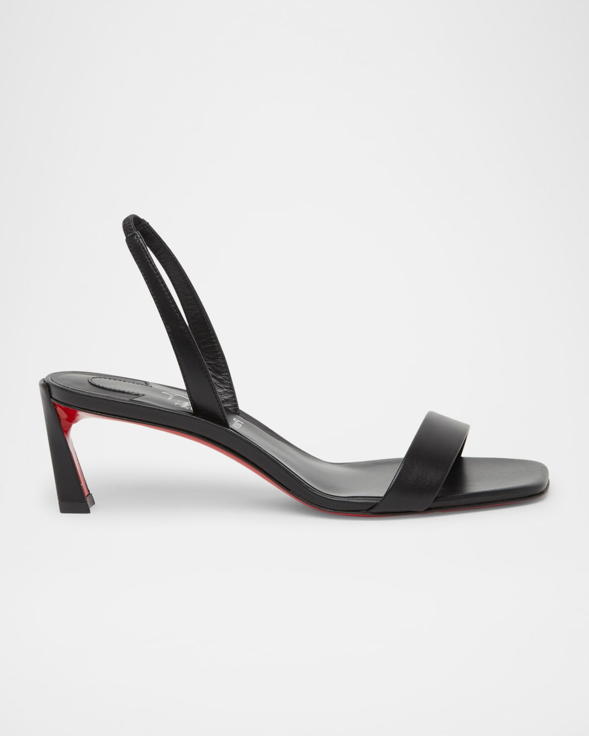 Christian Louboutin Condora Leather Red Sole Slingback Sandals