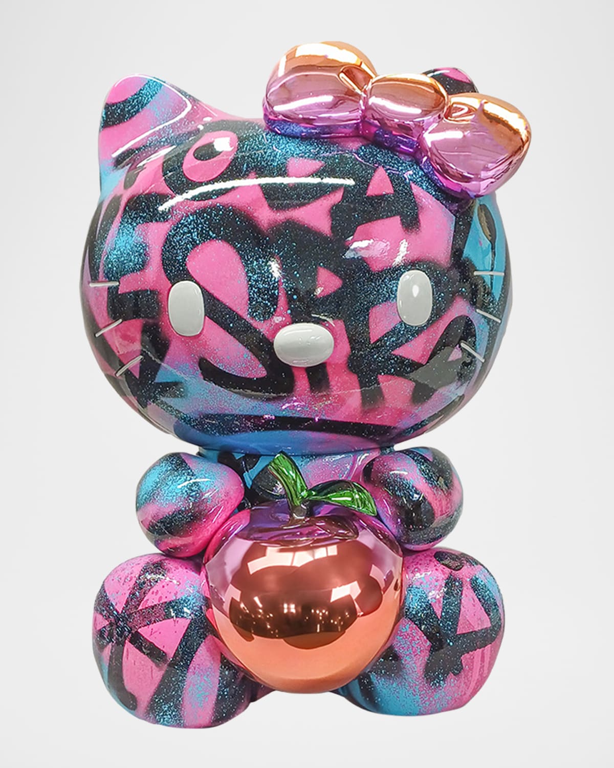 Leblon Delienne X Nasty Hello Kitty Graffiti Sculpture In Multi