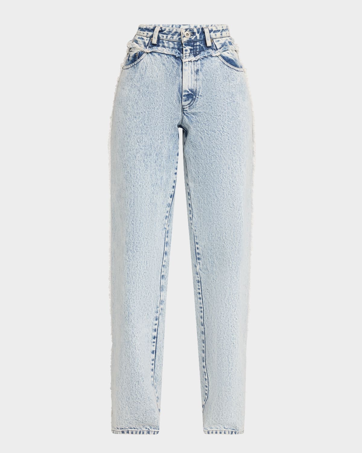 Denim Double Seam Pants