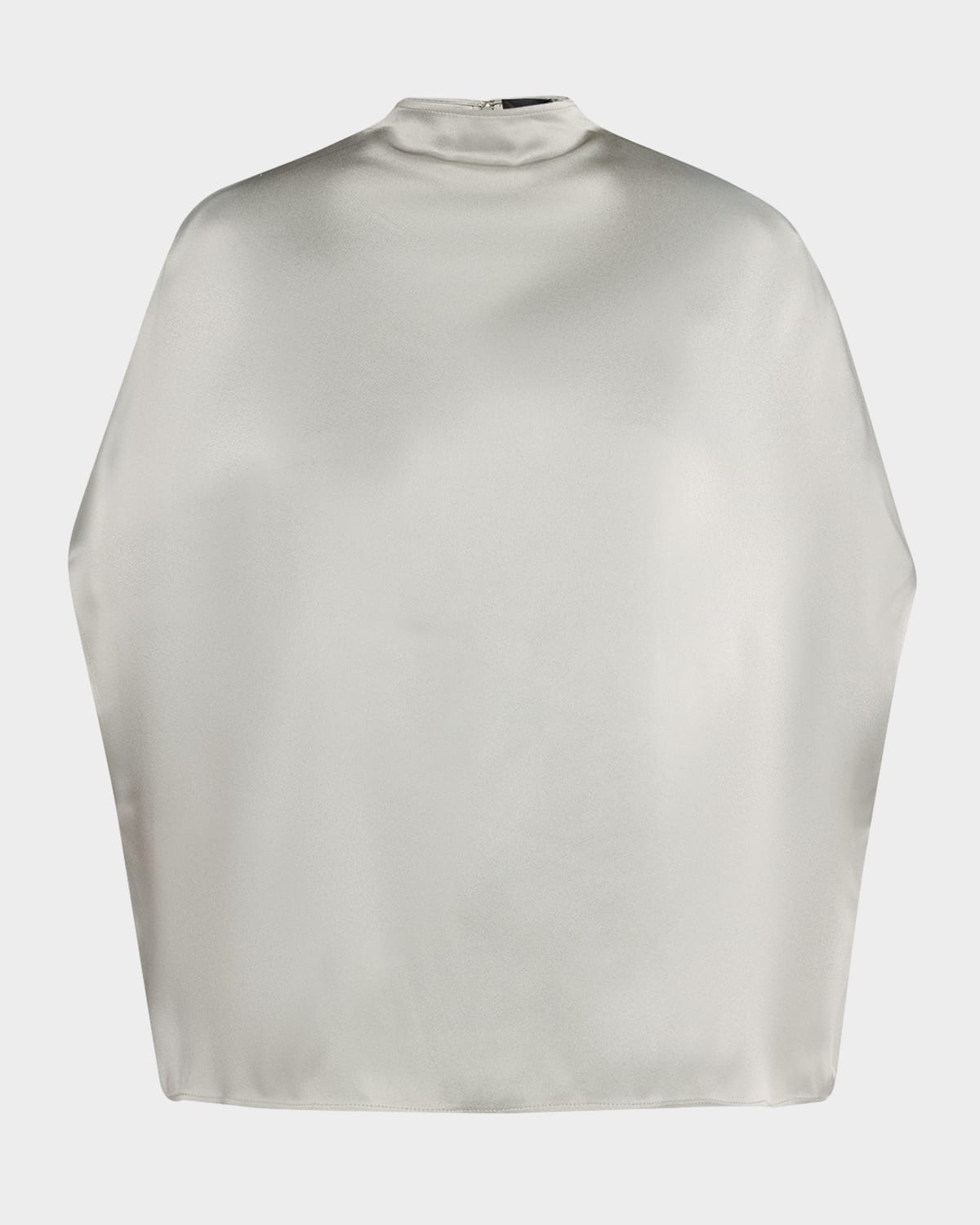 Cape Satin Blouse