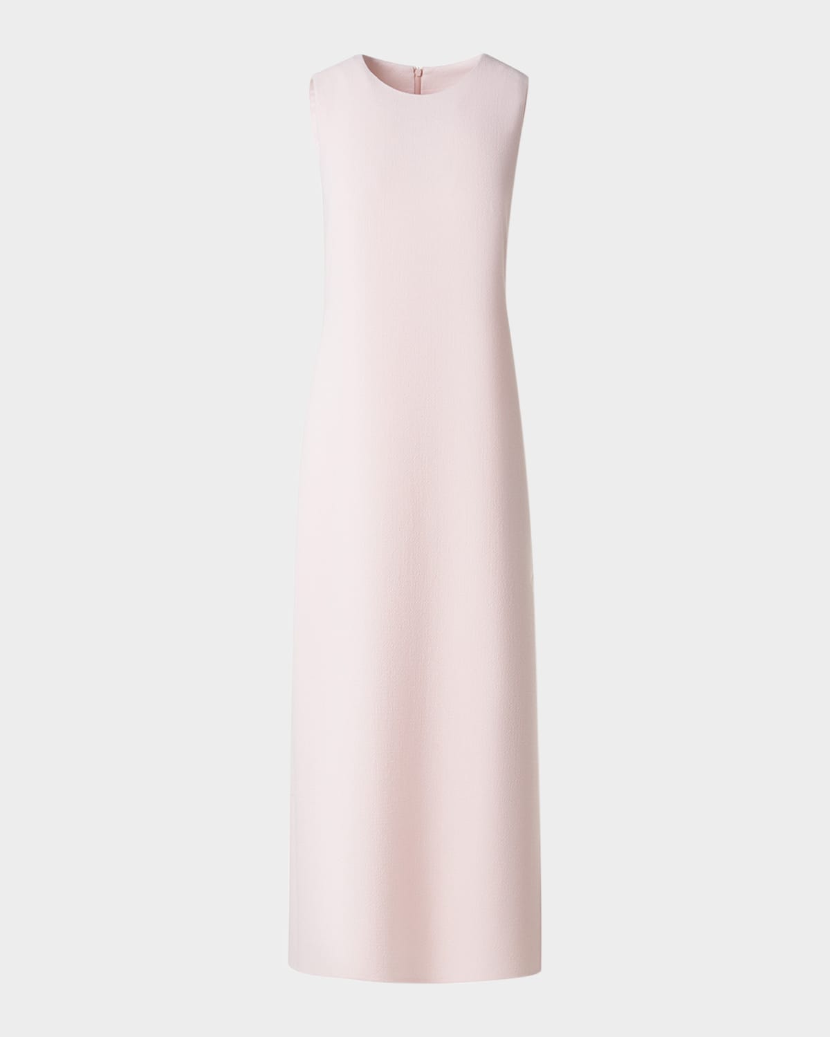 Shop Akris Sleeveless Virgin Wool Midi Dress