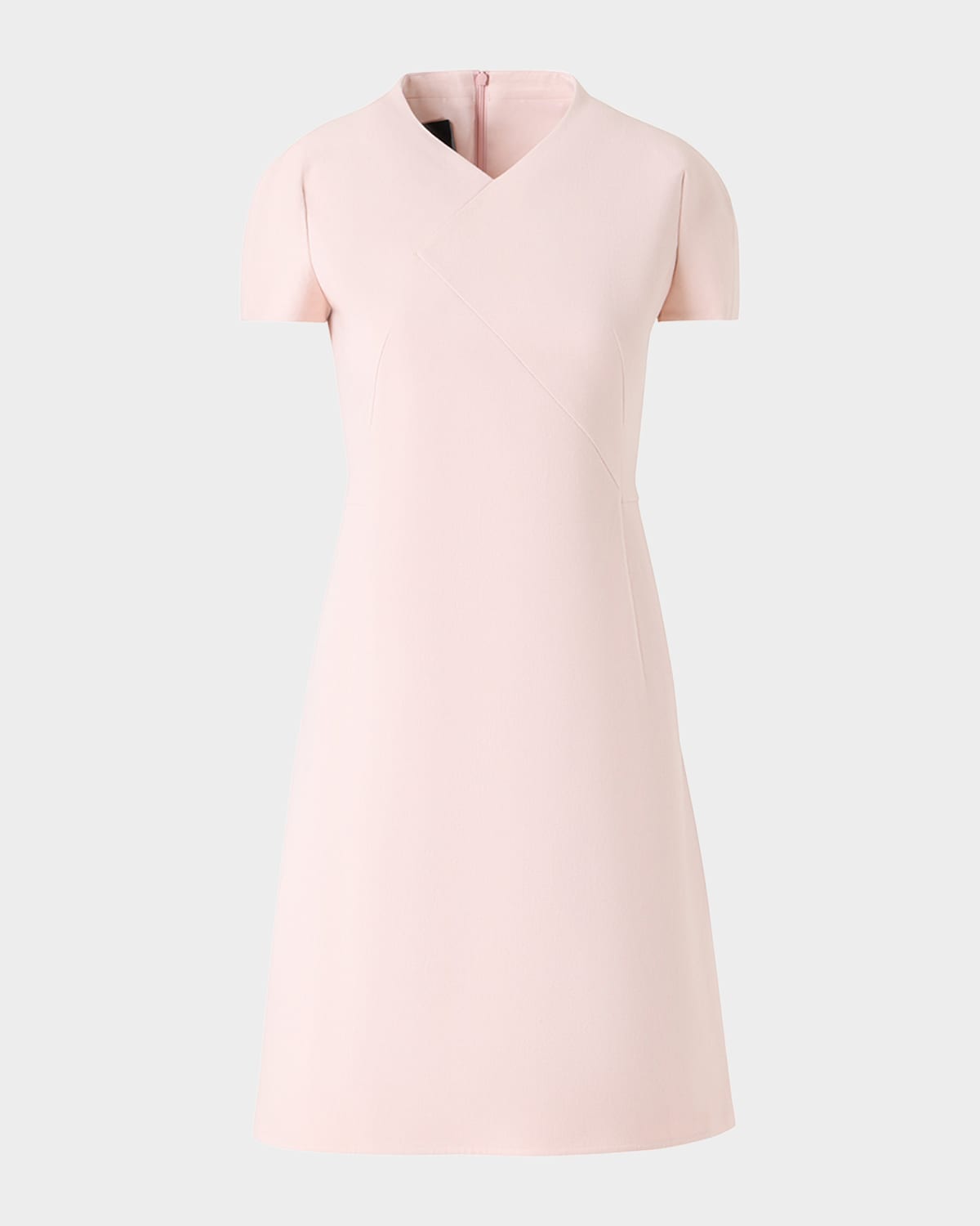 Akris Double-face Cotton-silk A-line Dress
