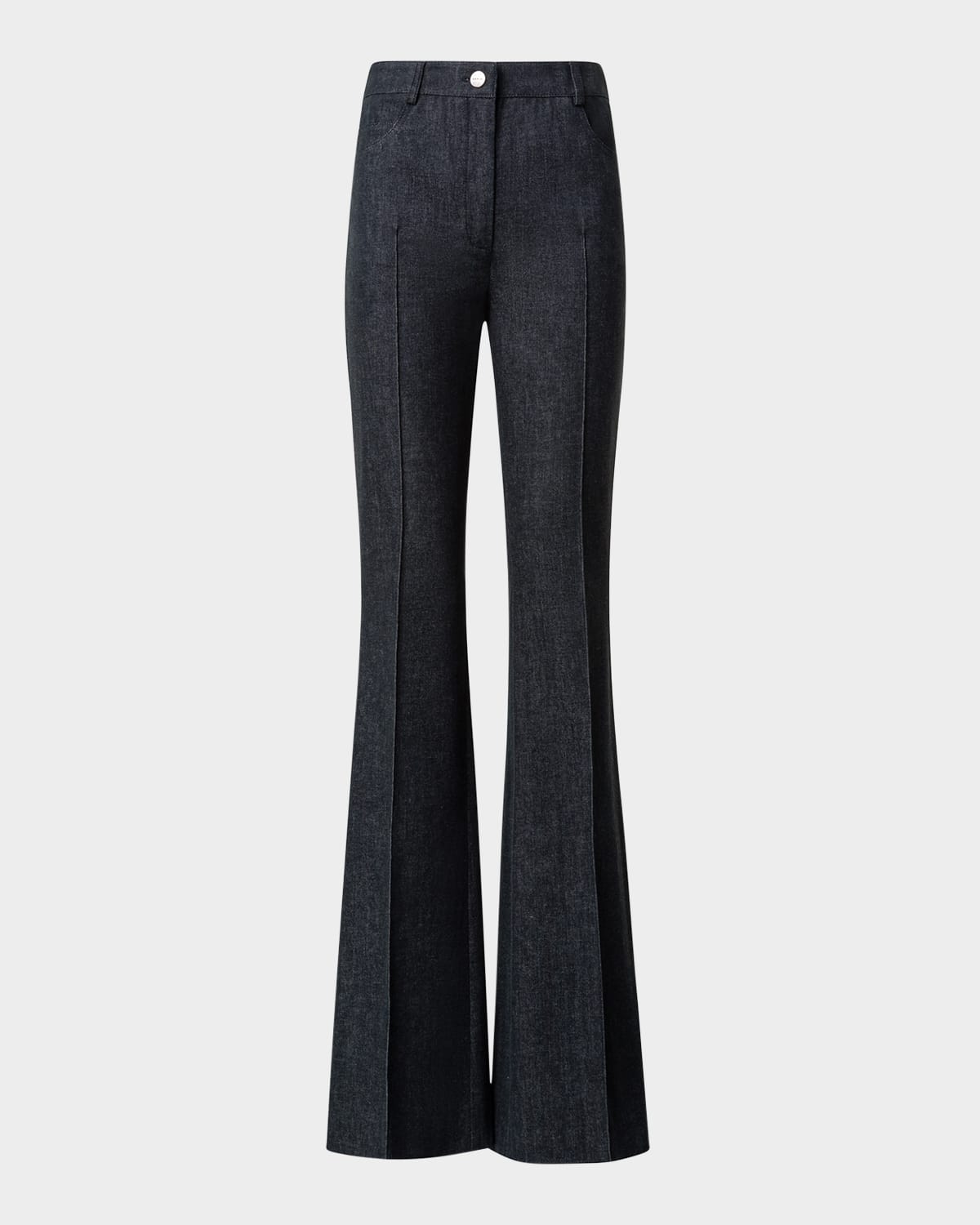 Akris Farid Stretch Bootcut Jeans
