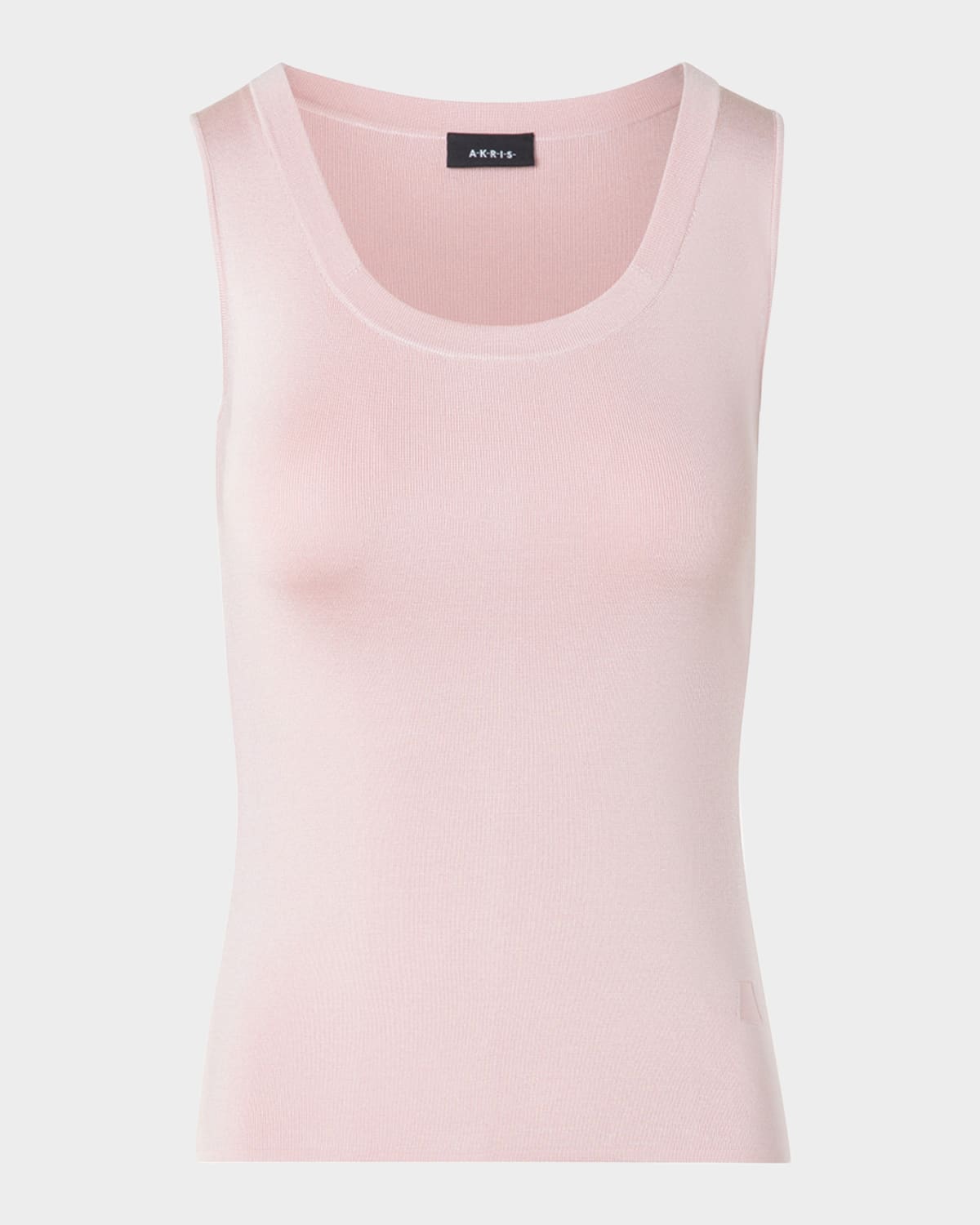Akris Fitted Silk-stretch Tank Top