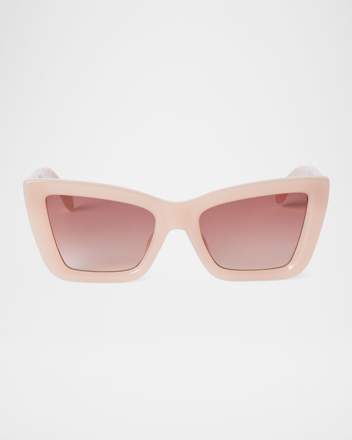 PALM ANGELS ROSEVILLE ACETATE CAT-EYE SUNGLASSES 