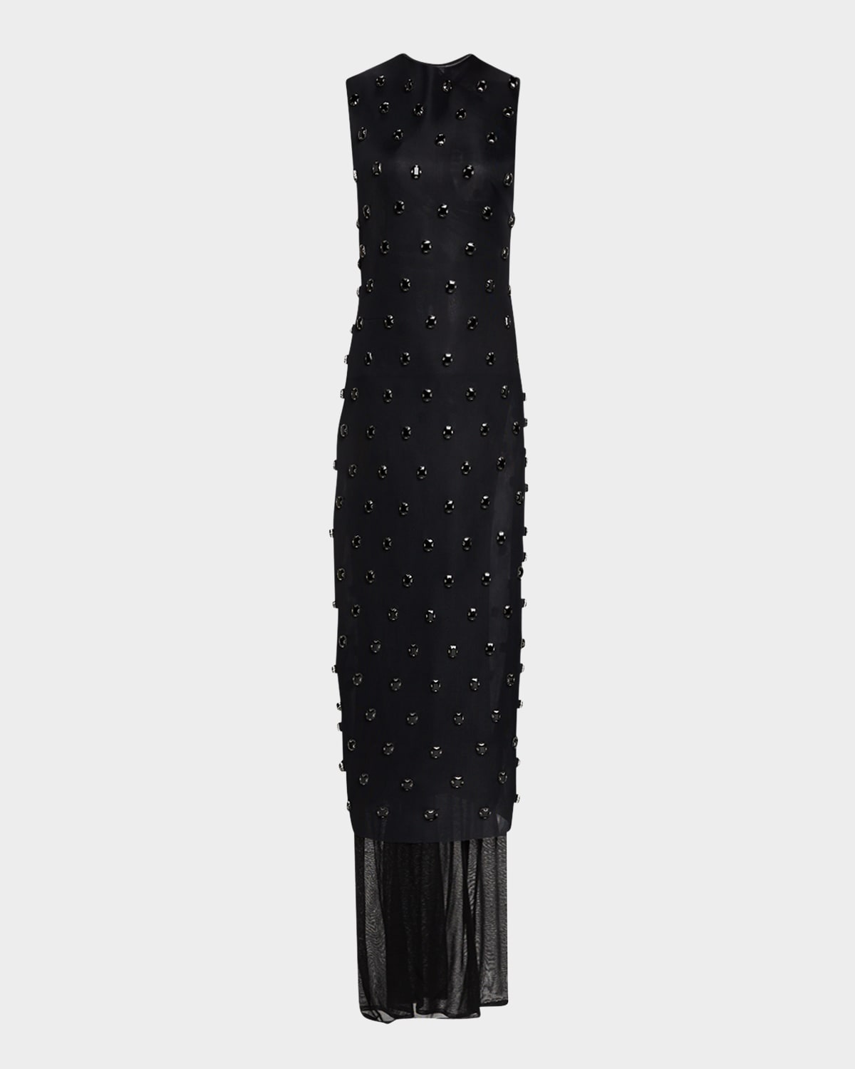 Denyse Embellished Sheath Midi Dress
