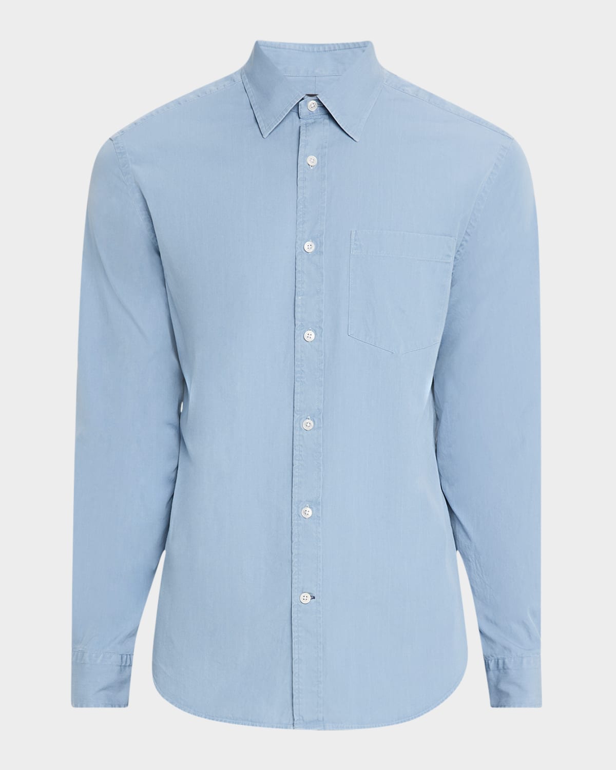 DUNHILL MEN'S SEA ISLAND COTTON SPORT SHIRT 