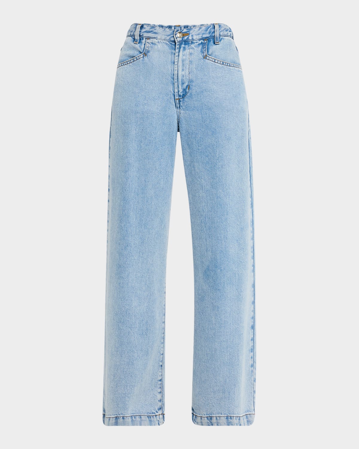 Nixon Wide-Leg Denim Pants