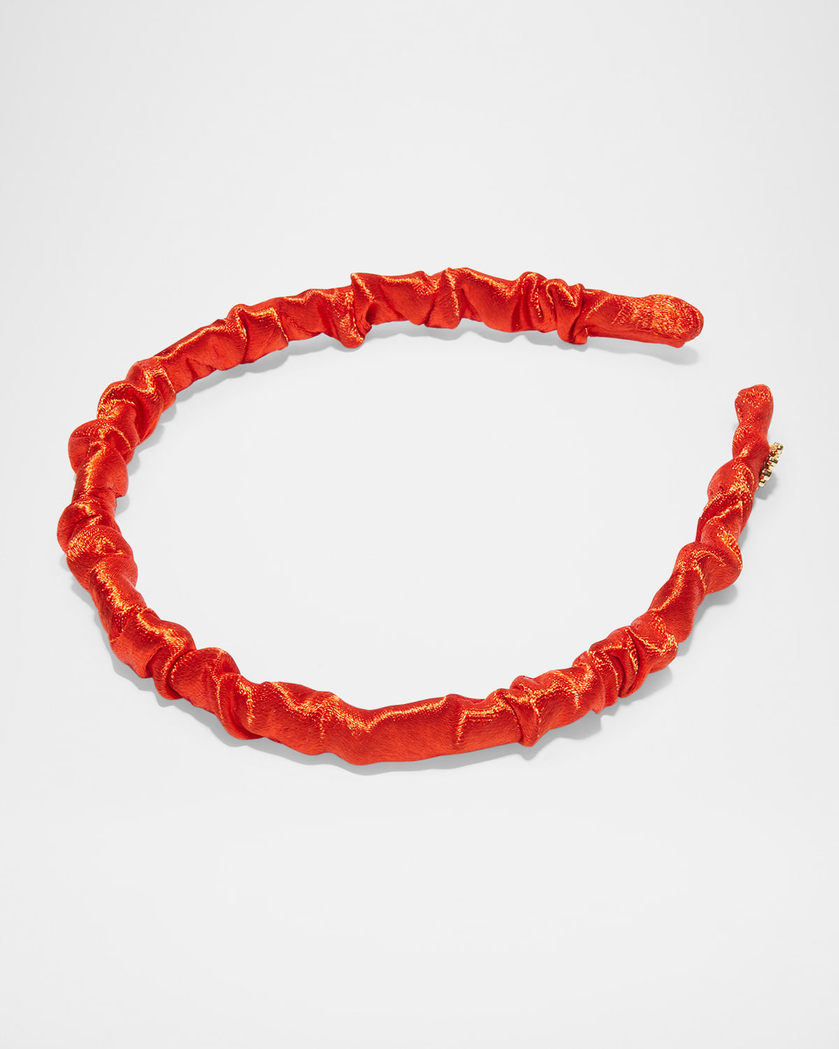 Lele Sadoughi Jessie Silk Headband In Lipstick Red 600