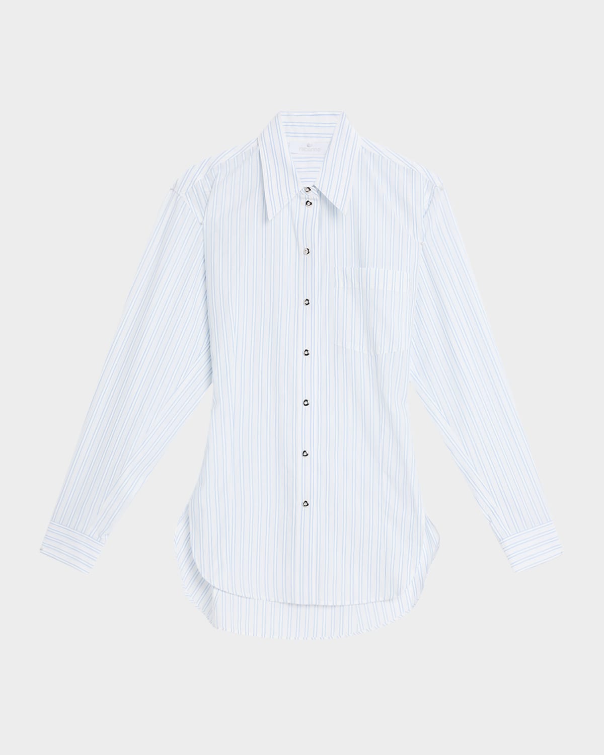 RABANNE STRIPED BUTTON-DOWN SHIRT 