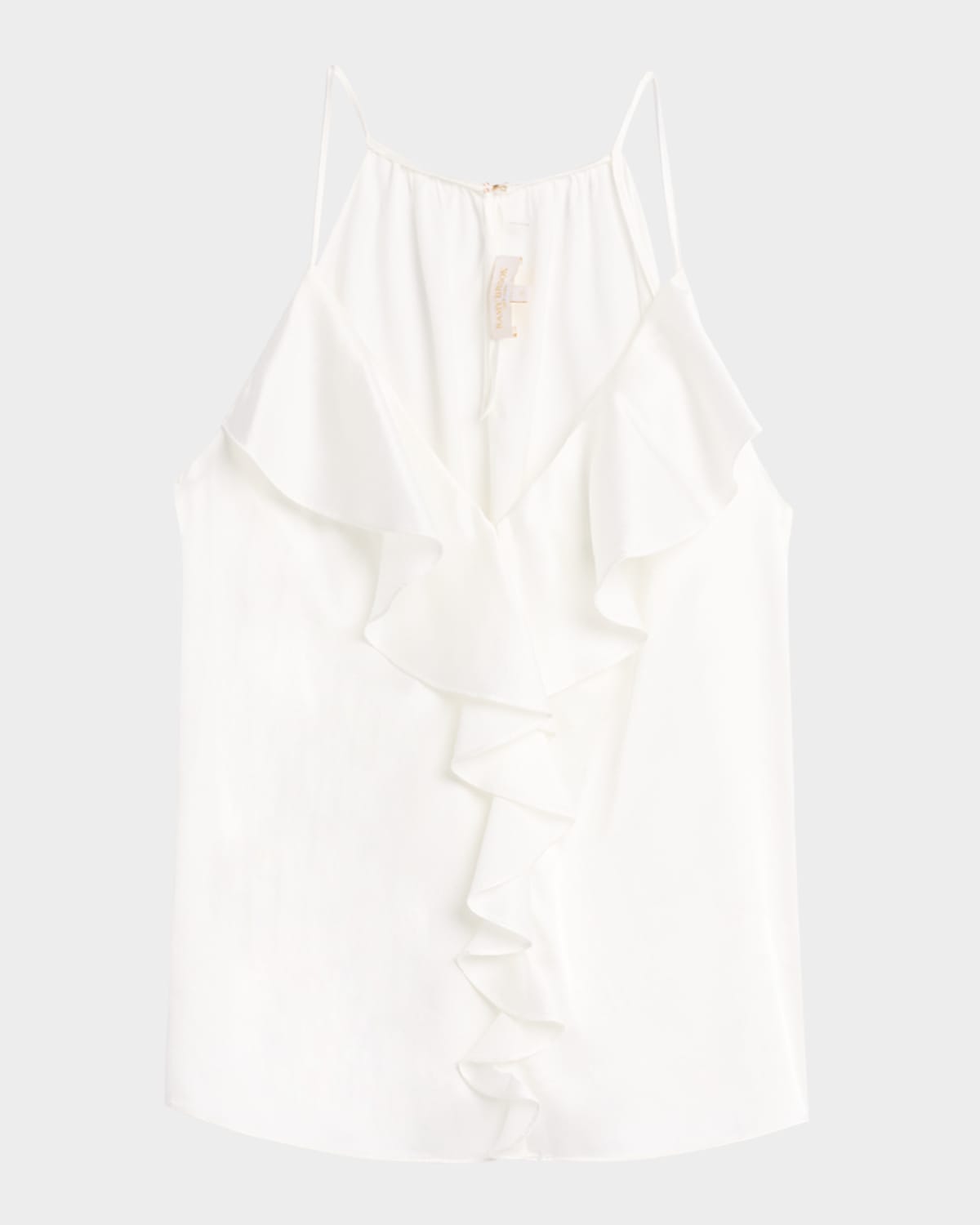 RAMY BROOK BRONWYN RUFFLE-TRIM TANK TOP 