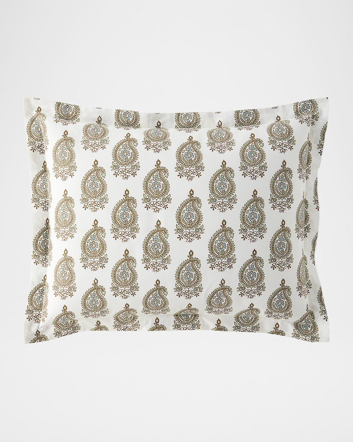 John Robshaw Nilay Standard Sham In Green