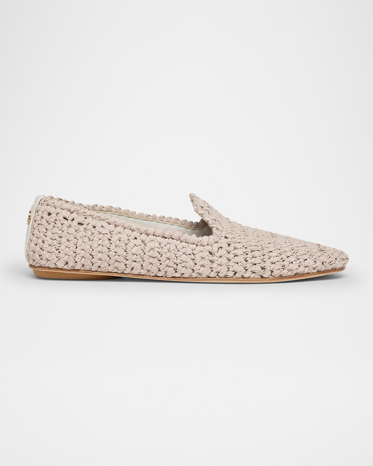 Woven Leather Loafers