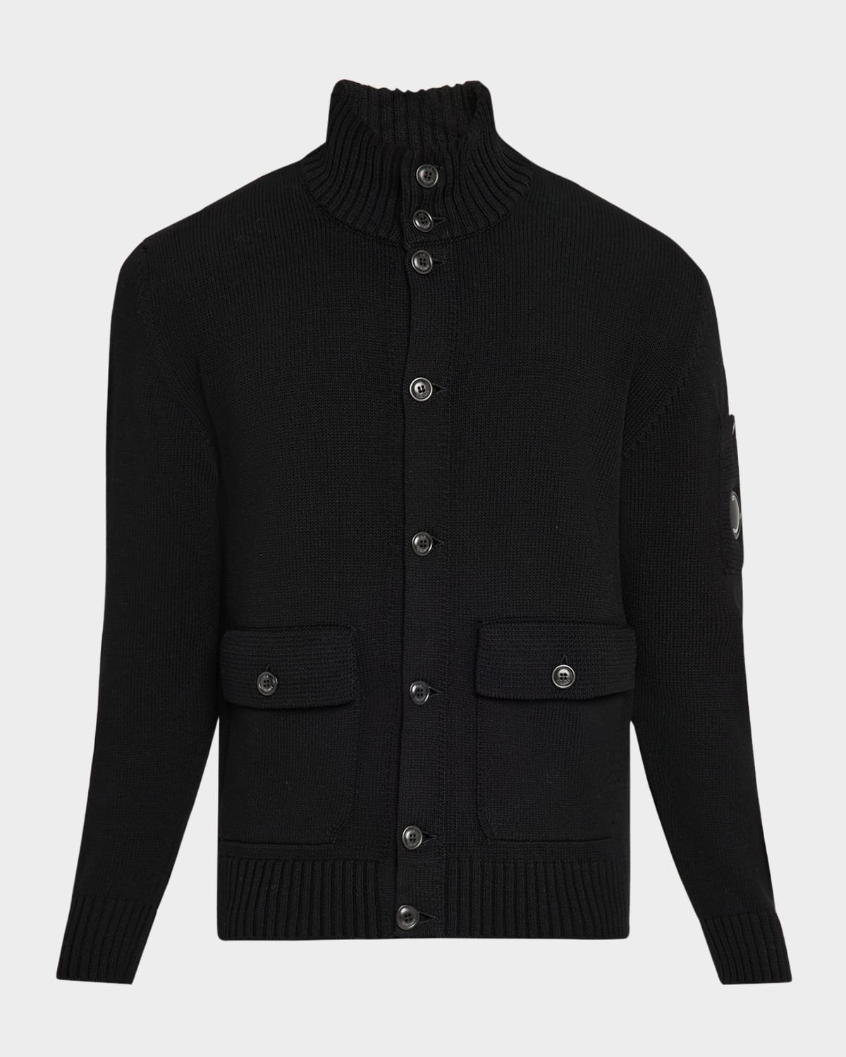 Men's Compact Knit Lens Overshirt