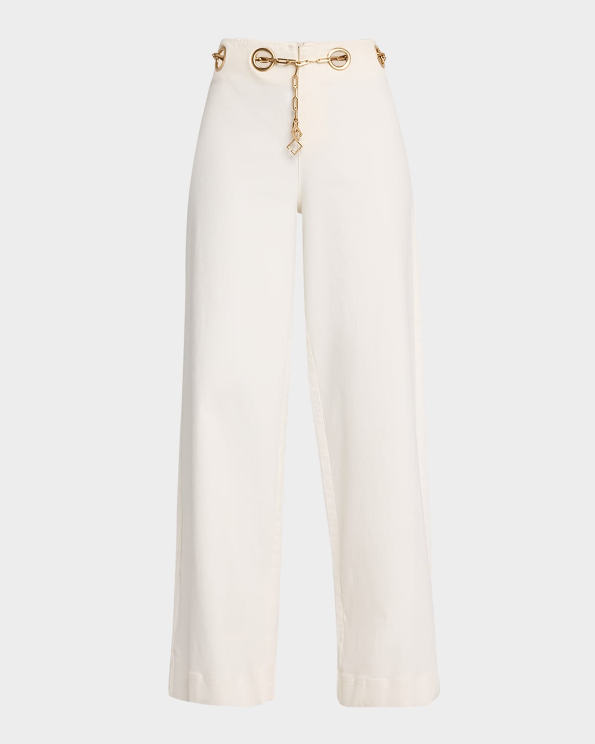 Shop Cult Gaia Sydney Grommet Chain Wide-leg Pants