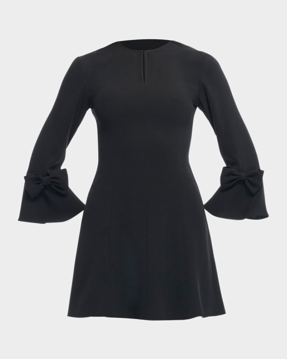 Dalanna Bow-Embellished Cutout Mini Dress
