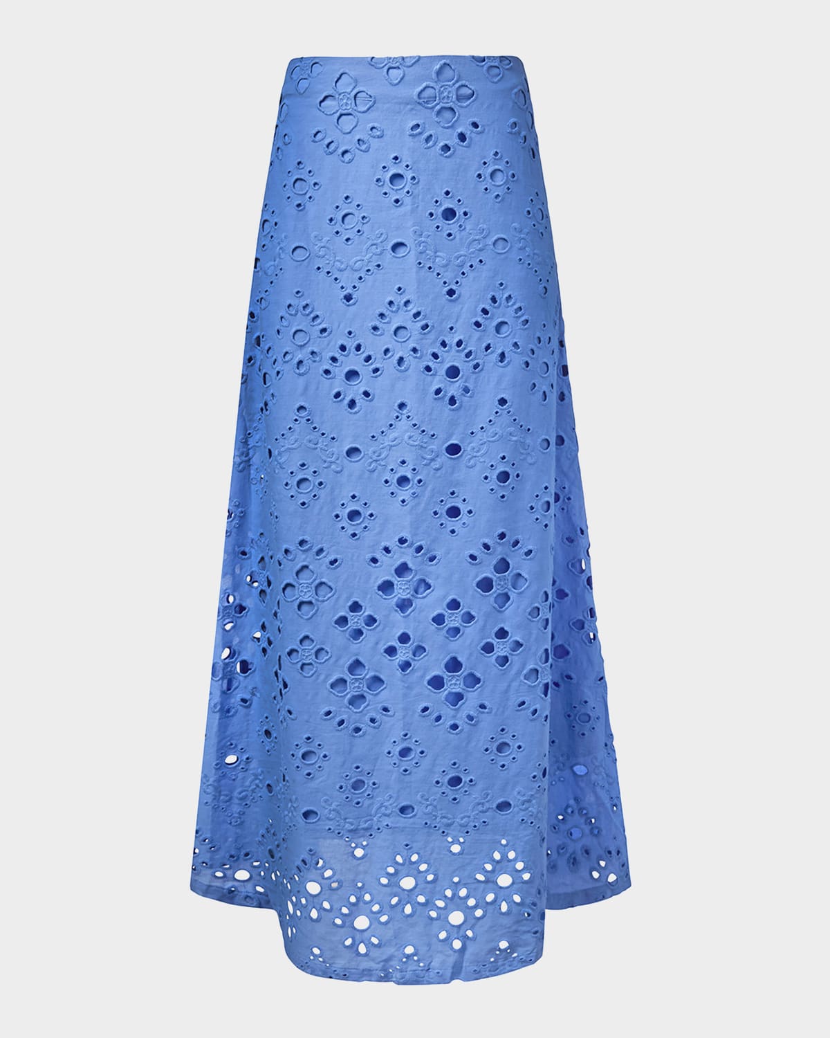 Poppy Eyelet Embroidered Maxi Skirt