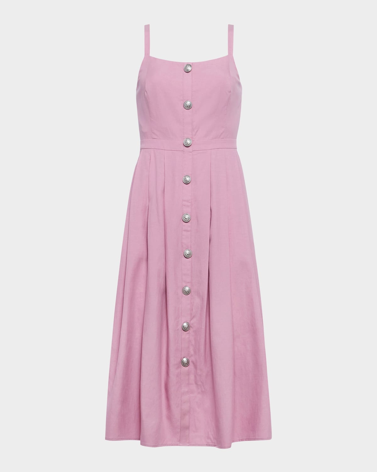 L AGENCE ESMERALDA SLEEVELESS MIDI DRESS 