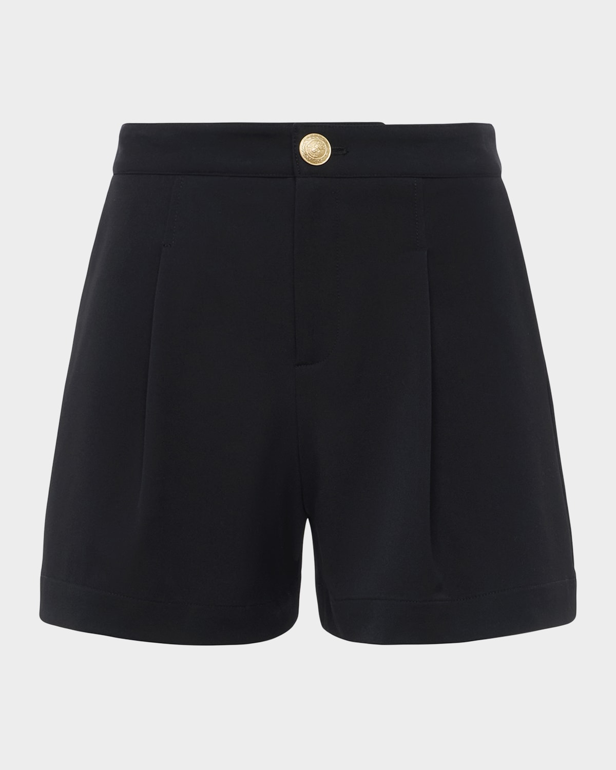 L'agence Saige Safari Shorts In Black