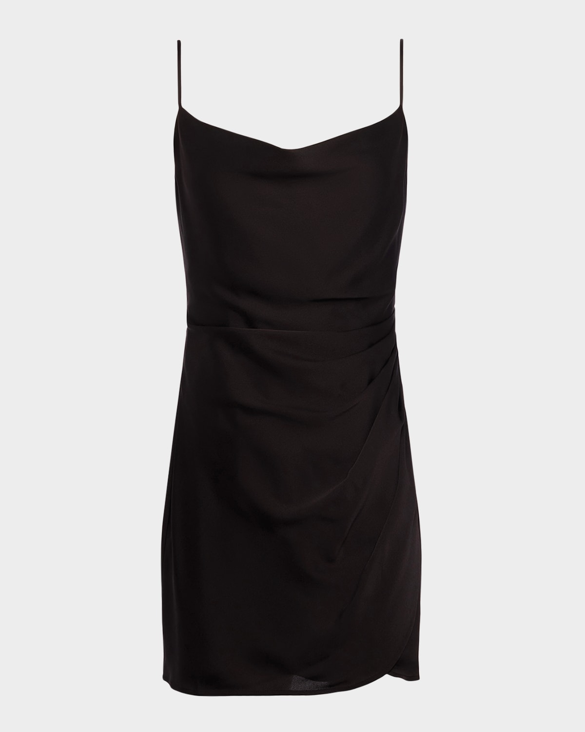 L'Agence Bruna Faux Wrap Cami Dress