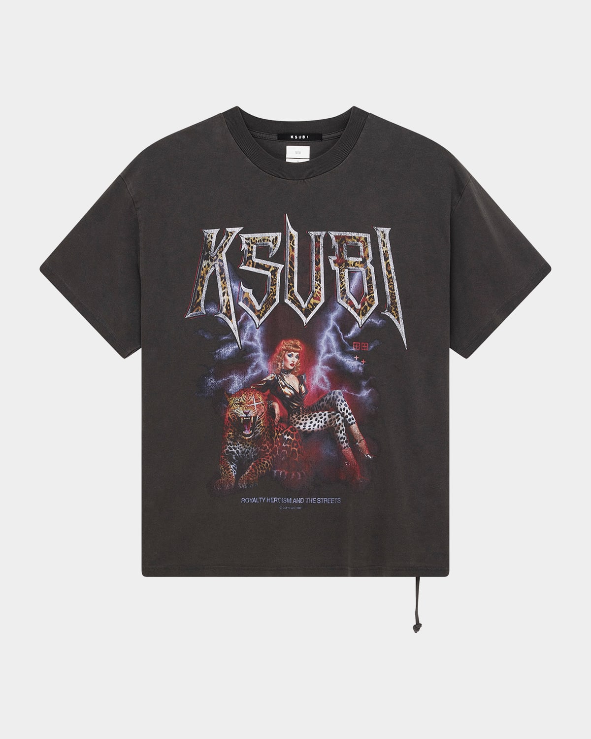 KSUBI MEN'S KINGDOM EKCESS FADED T-SHIRT 