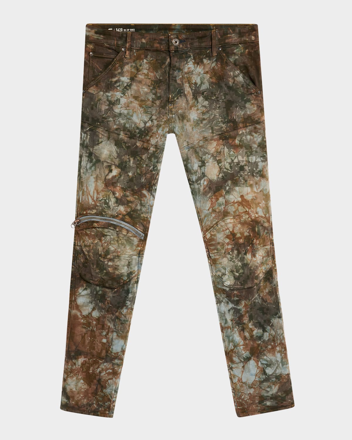 Men's 5620 3D Knee-Zip Skinny Jeans