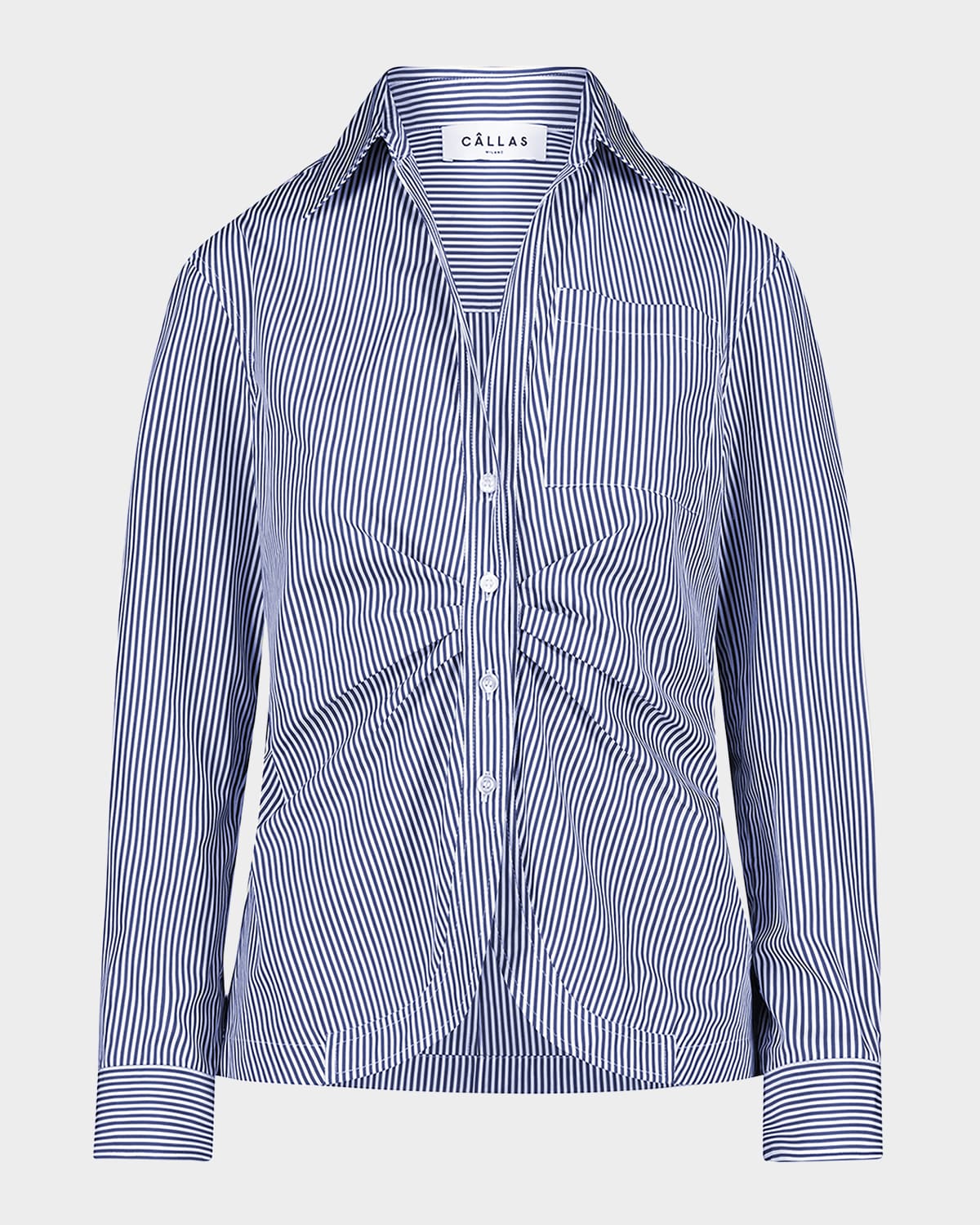 Sierra Striped Poplin Shirt