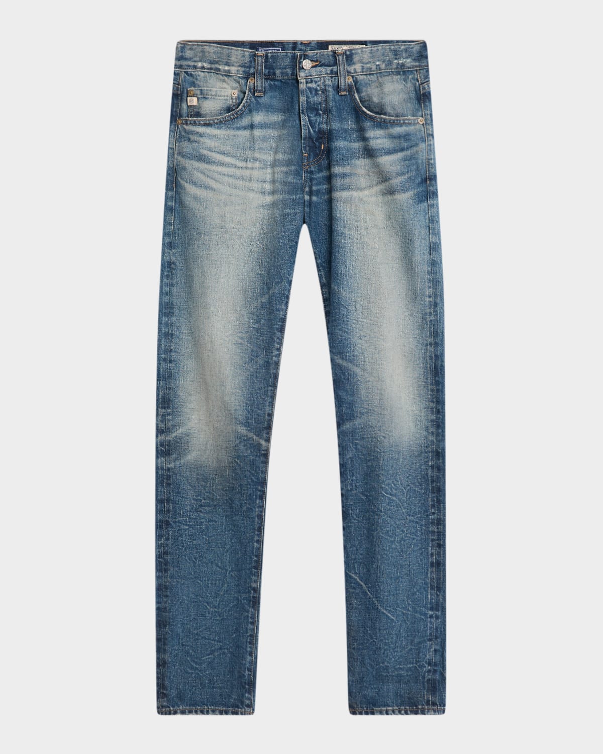 Men's Tellis Slim Faded Denim Jeans