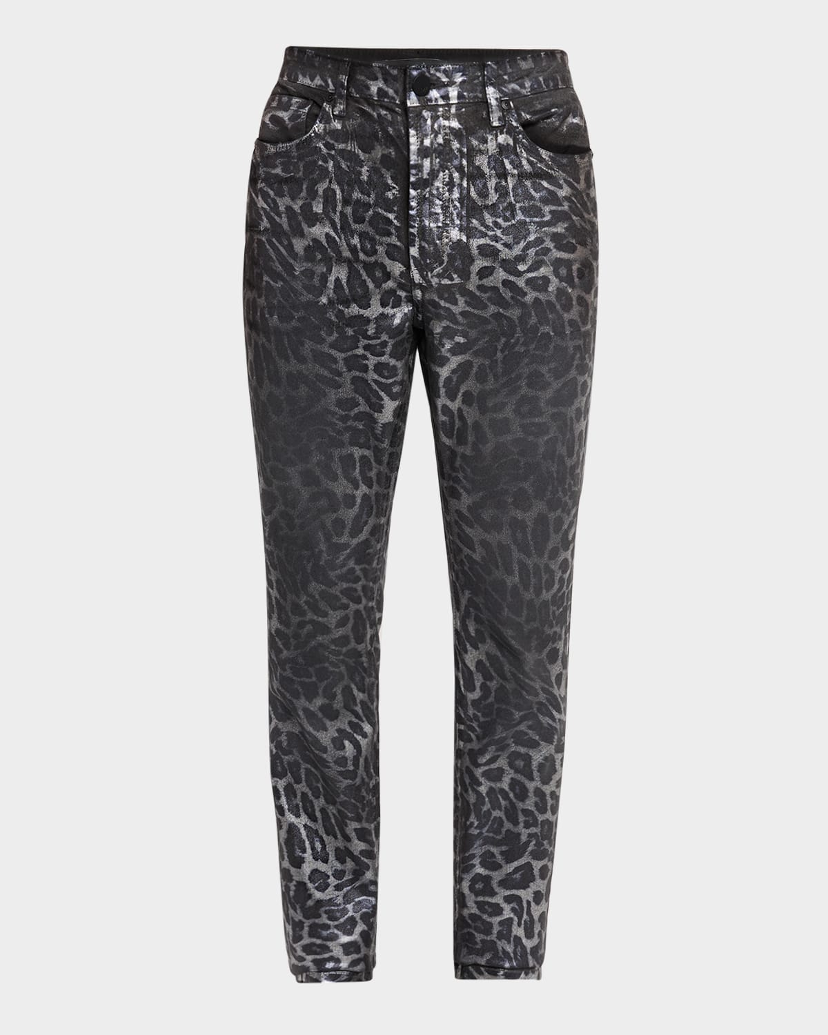 Men's Greyson Leopard Skinny Jeans