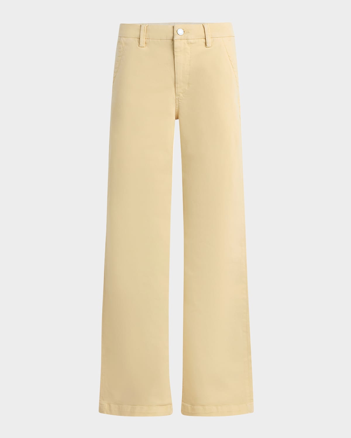 Shop Favorite Daughter The Taylor Low-rise Trousers In Moonbeam