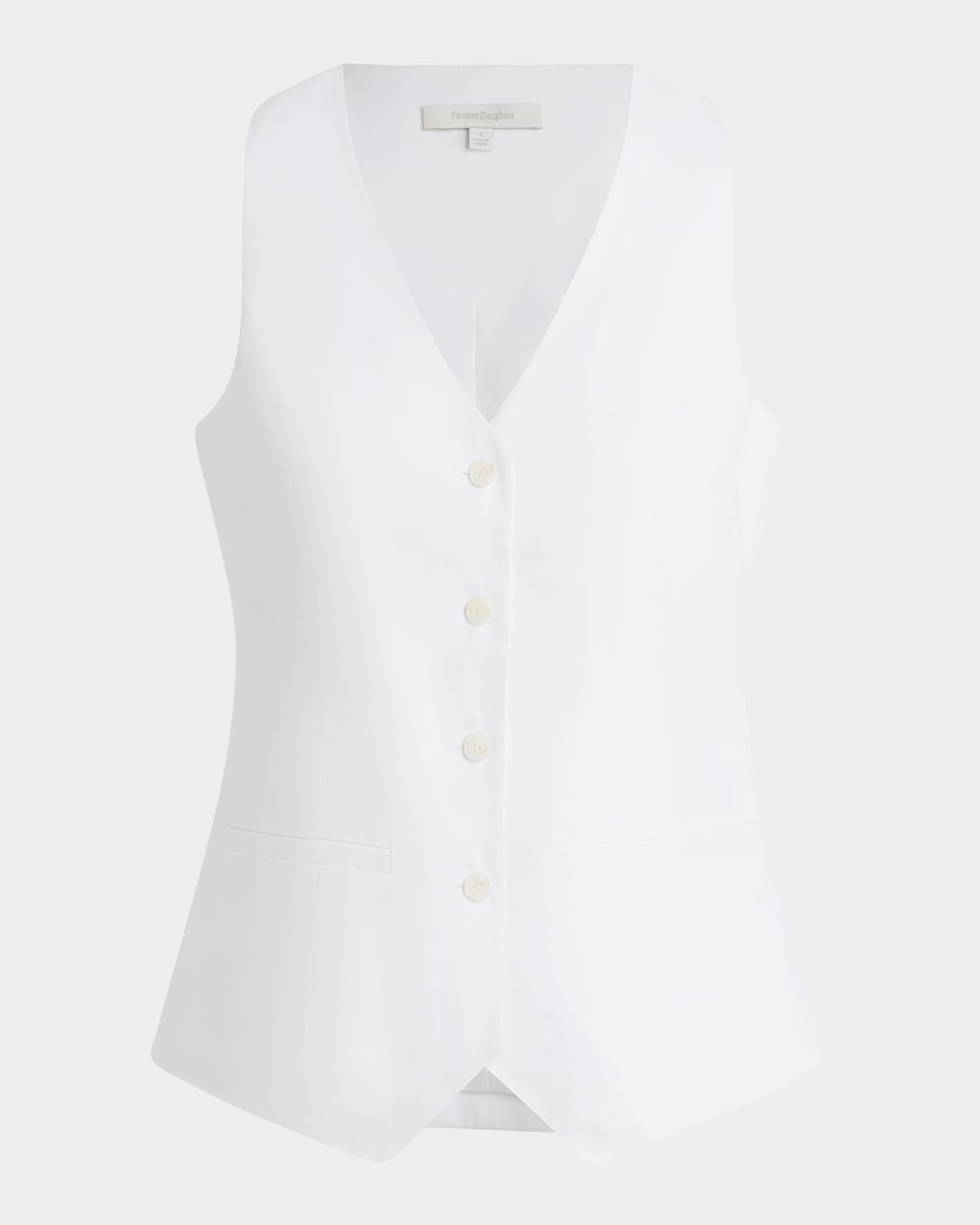 The Jones Linen Vest