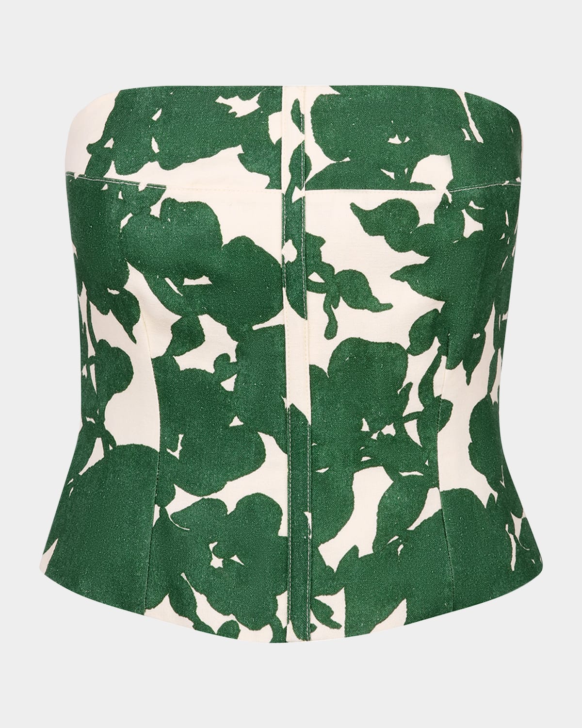 Floral Bustier Top