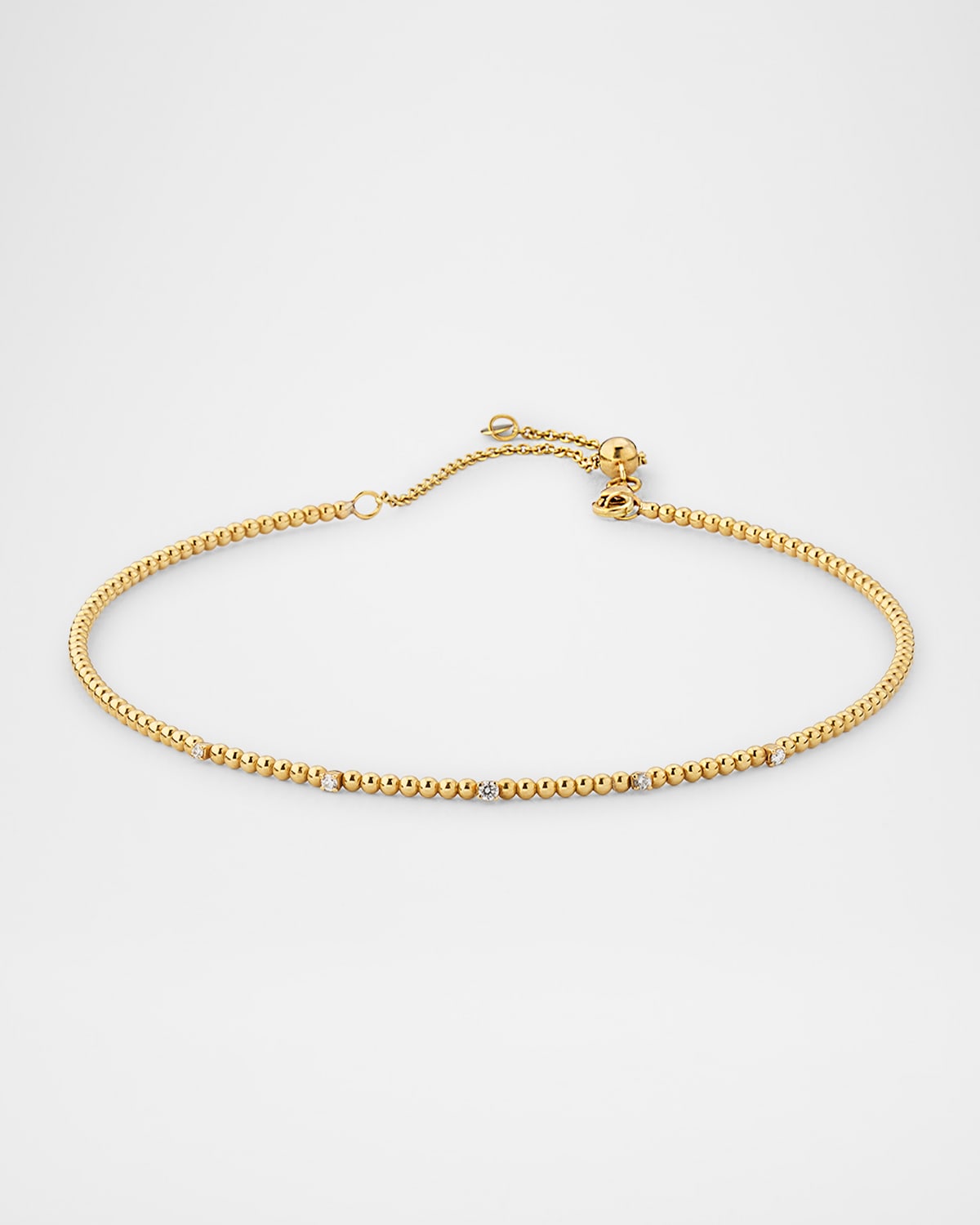 18K Yellow Gold Taormina Necklace with Diamonds