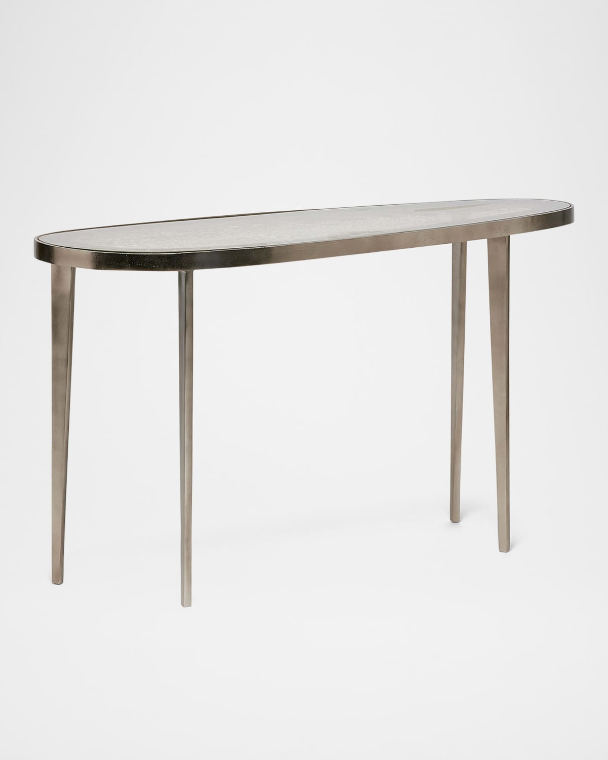 Interlude Home Jan Console Table In Bronze