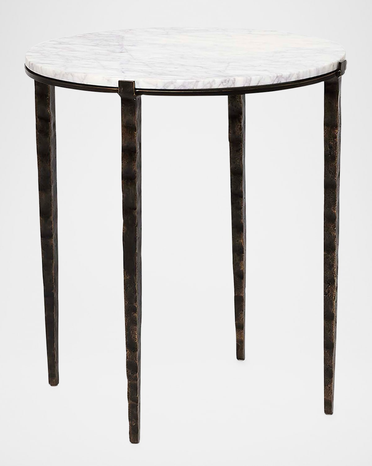 Interlude Home Como Side Table In Bronze
